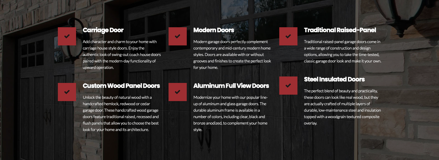 Doorcare Website Design 3