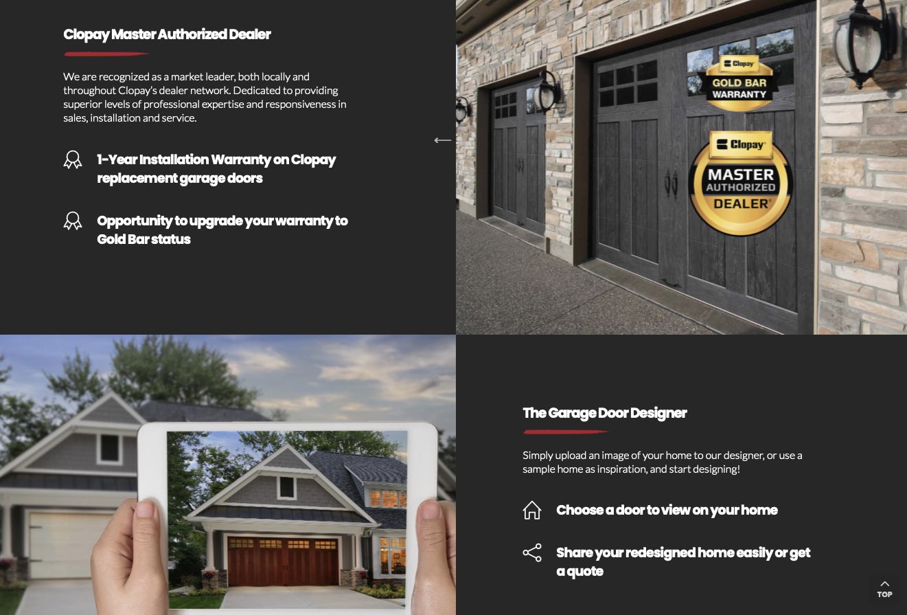 Doorcare Website Design 4